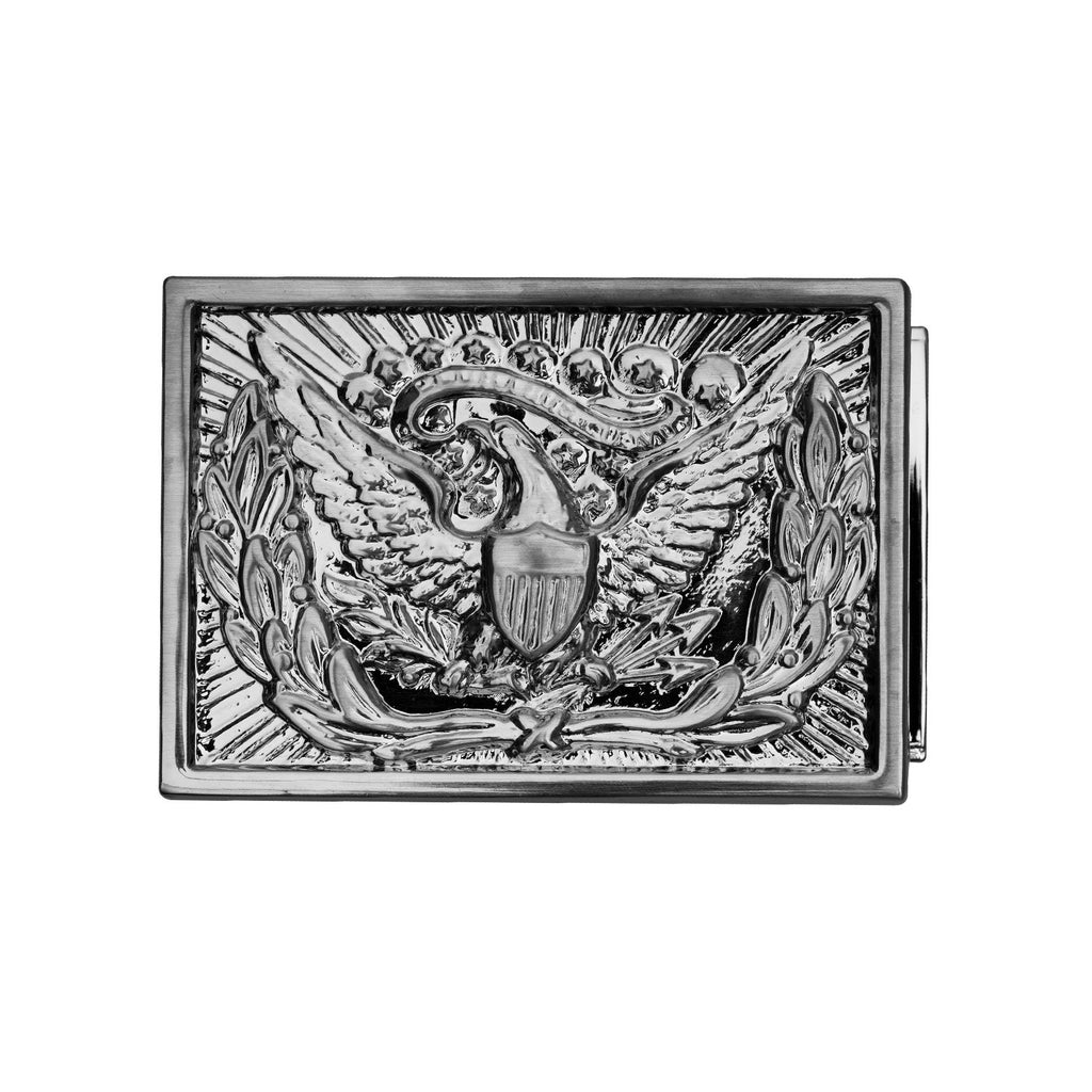 Mission Belt Buckle with an Eagle